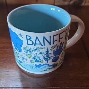 Starbucks Beautiful Banff Alberta Mug In The "Been There" Collection.